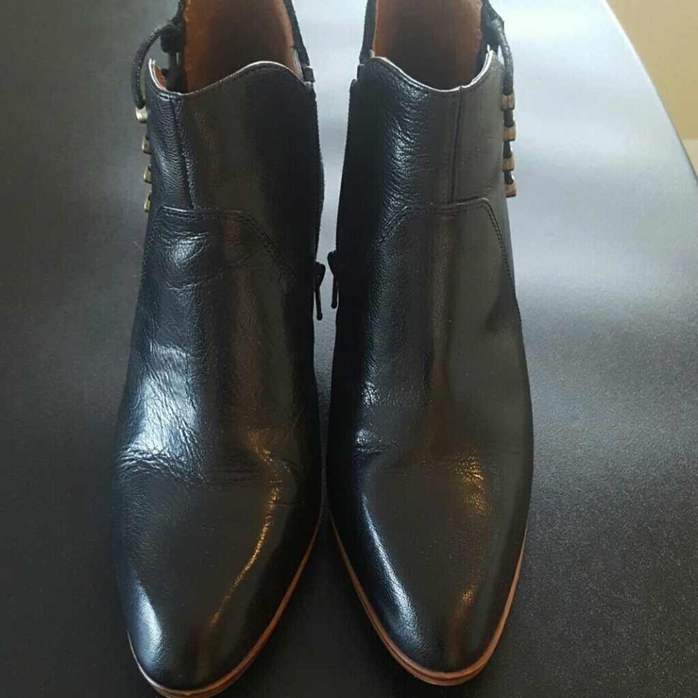 Ankle booties black & Suede/ Name: Montasico